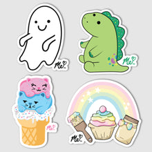 Load image into Gallery viewer, "ME Classics" Vinyl Decal Set of 4
