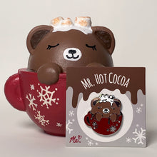Load image into Gallery viewer, Mr. Hot Cocoa Hard Enamel Pin