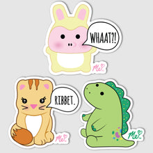Load image into Gallery viewer, "Squishy Favorites" Vinyl Decal Set of 3