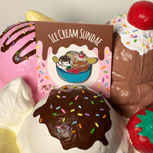 Load image into Gallery viewer, Ice Cream Sundae Hard Enamel Pin