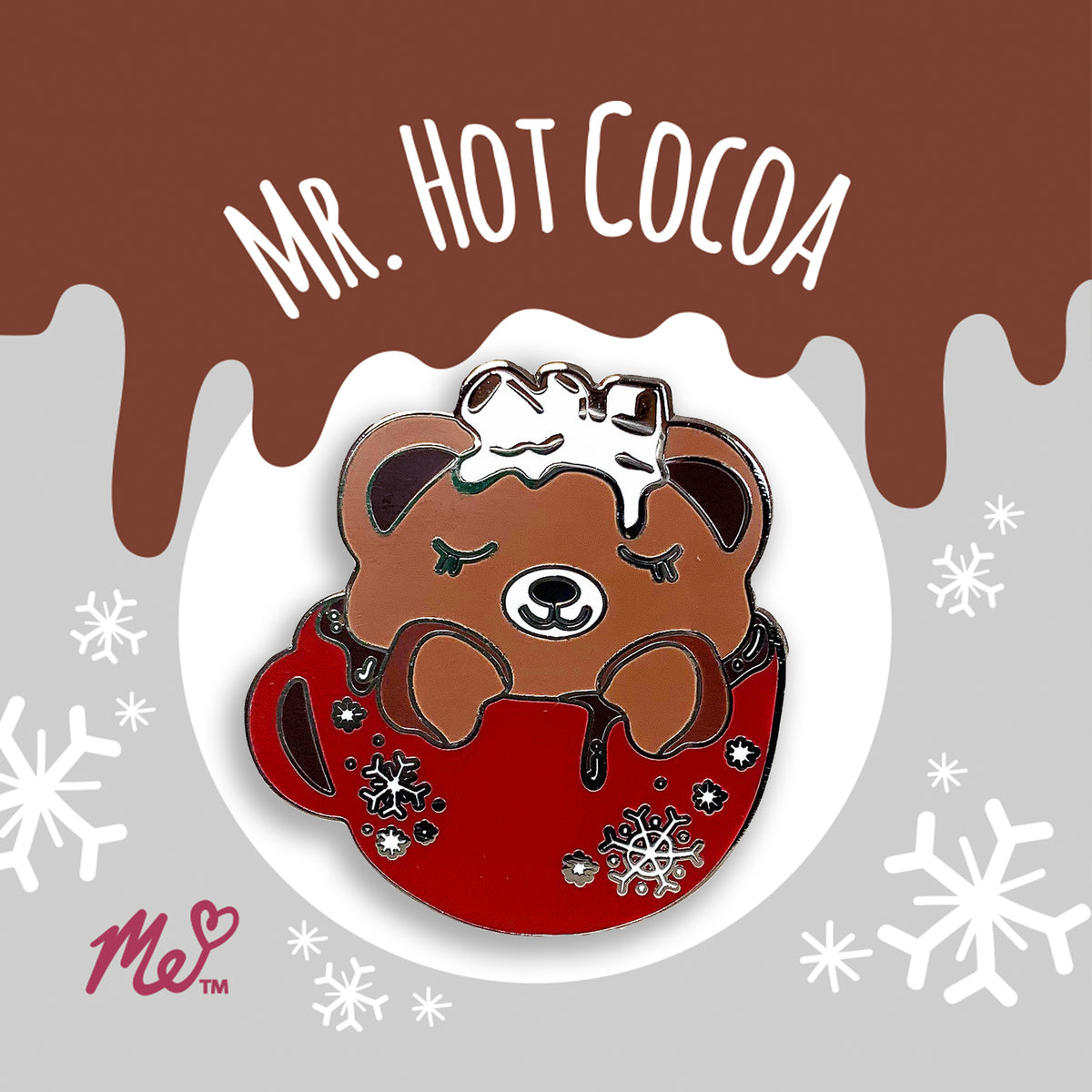 cocoa様　リクエスト Mr. Hot Cocoa Hard Enamel Pin – ME Merch