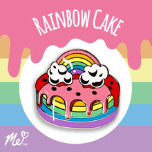 Load image into Gallery viewer, Rainbow Cake Hard Enamel Pin